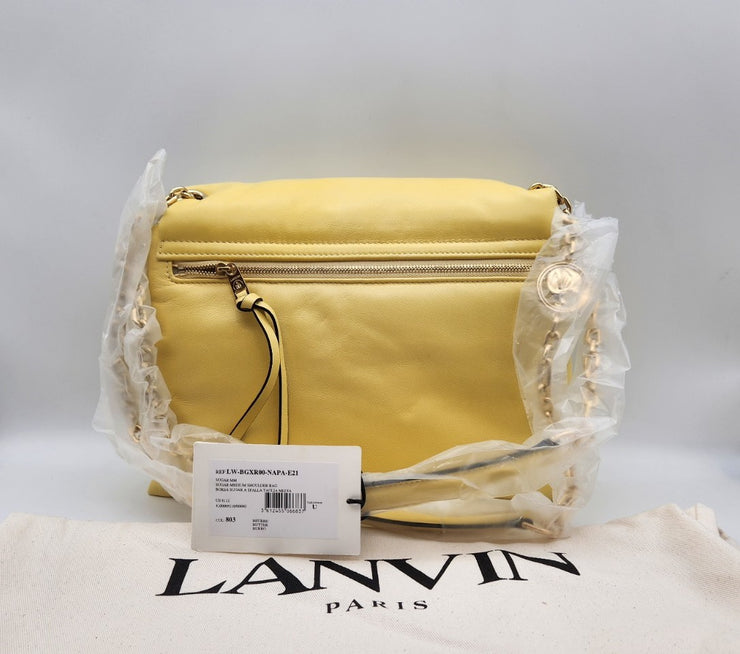Lanvin Paris Sugar Medium Crossbody Bag, Butter
