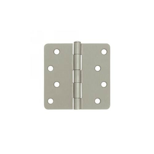 Deltana S44R415 4 X 4 X 0.25 in. Radius Hinge Steel-US15, 1 Set