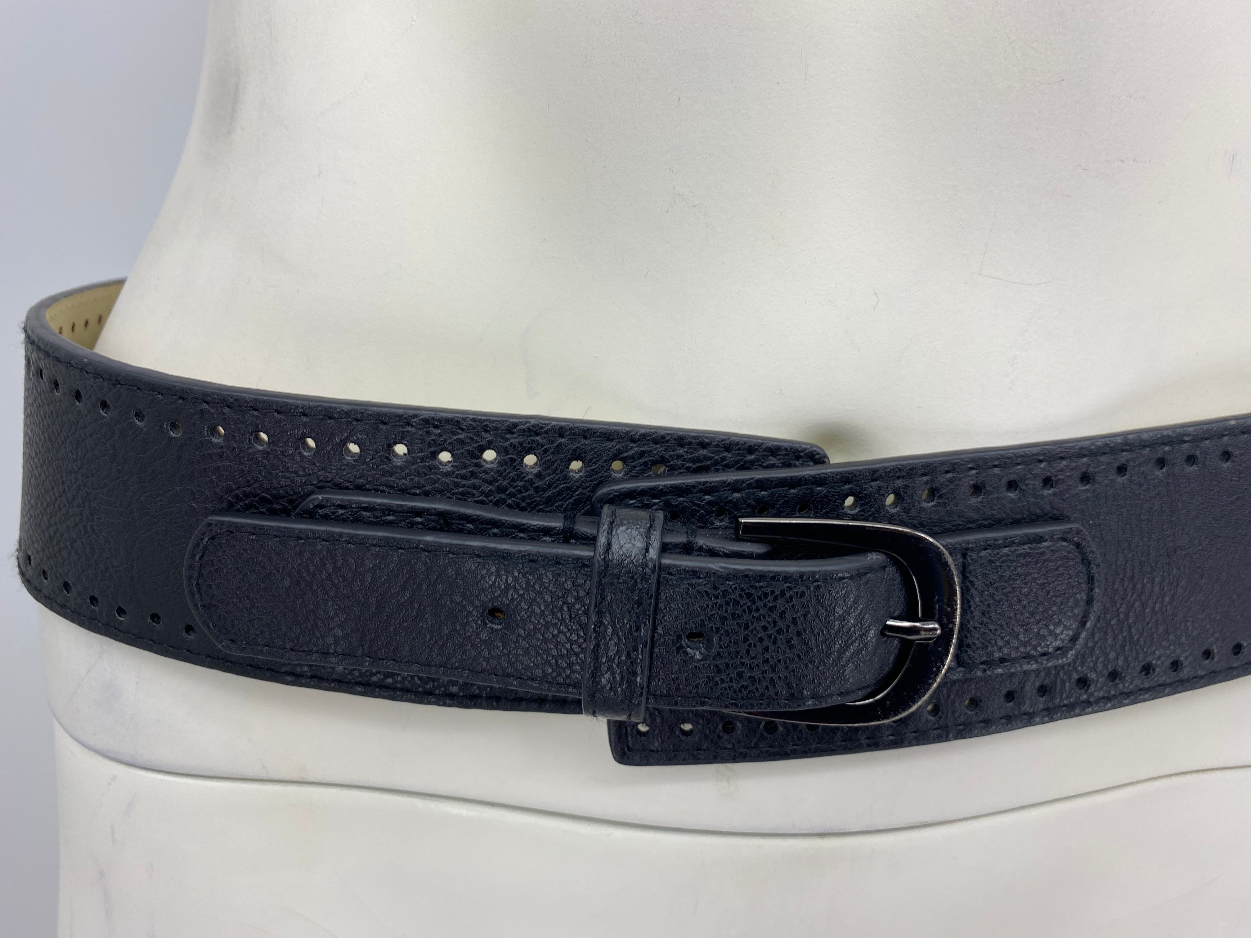 The Limited Leather Buckle Belt