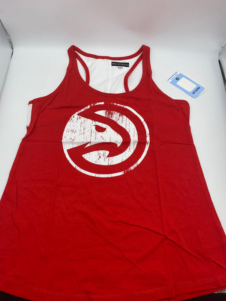 NBA Atlanta Hawks Womens Baby Jersey Racer Back Tank,Size Medium