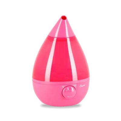 Crane Ultrasonic Cool Mist Drop Shape Humidifier in Pink