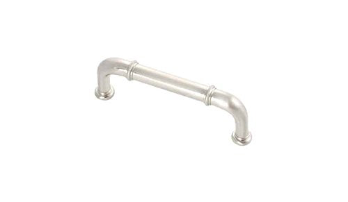 12 Ct Hickory Hardware Cottage Cabinet Pull satin nickel 3 Inches