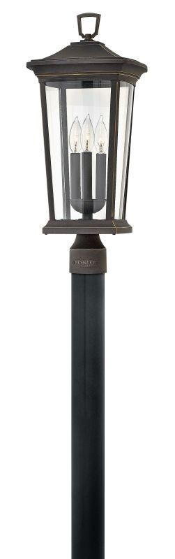 Hinkley Lighting-2361OZ-Bromley - Three Light Outdoor Post Top/Pier