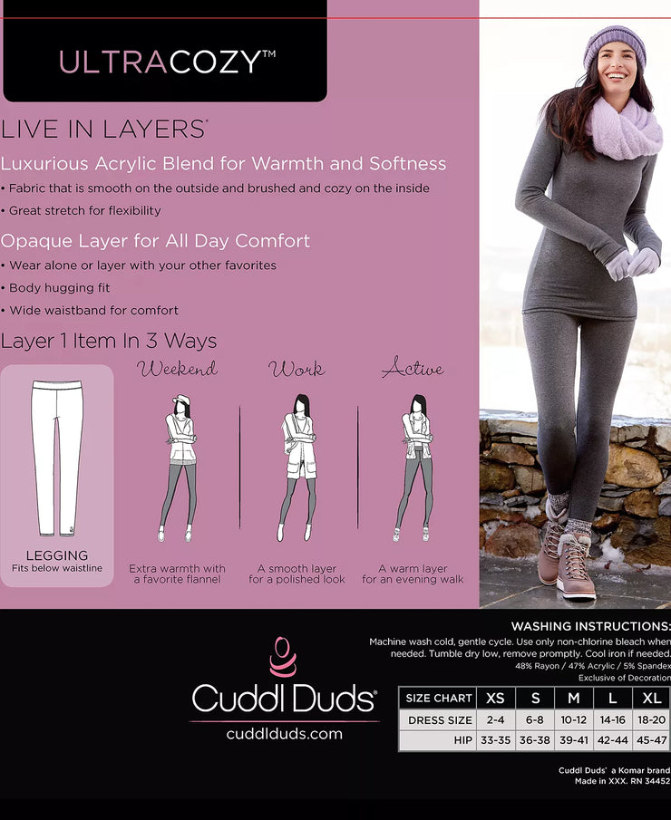 Cuddl Duds Ultra Cozy Jogger Pants