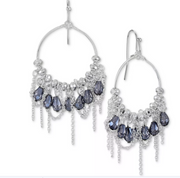 Style and Co Bead, Stone and Chain Chandelier Earrings