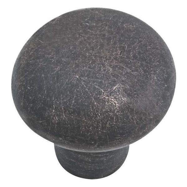 Emtek Rustic Sandcast Bronze Mushroom Cabinet Knob