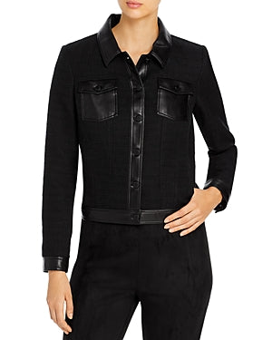 Karl Lagerfeld Paris Tweed Jacket, Size 4