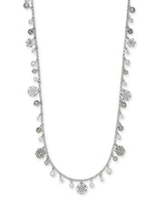 Holiday Lane Silver-Tone Pave & Imitation Pearl Snowflake 36 Strand Necklace, Cr