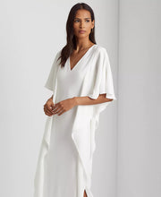 Lauren Ralph Lauren Womens Georgette Caftan Gown, Size 6