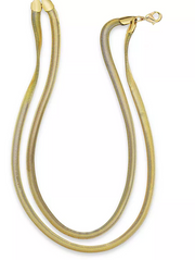 Alfani Herringbone Chain Layered Necklace, 16 + 3 Extender