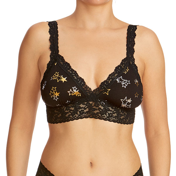 Hanky Panky Star Trix Crossover Bralette, Small