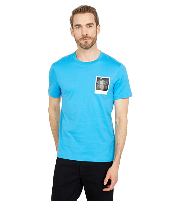 Lacoste Menâs Lacoste X Polaroid Breathable Thermosensitive Badge T-Shirt – XL