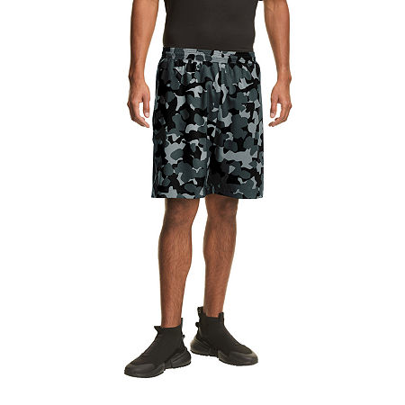 Champion Mens Standard-Fit Stretch Camouflage 9in Sport Shorts, Size Small