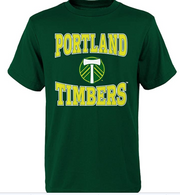 MLS Boys Soccer Portland Timbers Team T-Shirt Youth XLarge