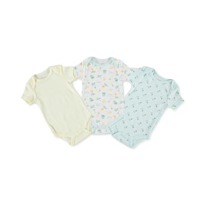 Kyle and Deena Baby Boys or Girls 3-PC. Cotton Bodysuits Set, 3/6 Months