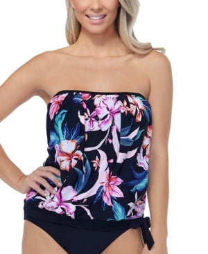 Island Escape Key West Printed Tankini Top