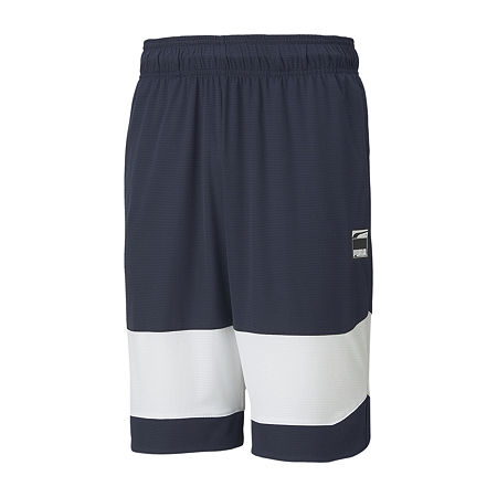 Puma Mens Ultimate Regular-Fit Moisture-Wicking Colorblocked Shorts, XXL