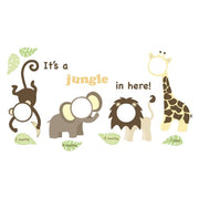 WallPops Jungle and Friends Photo Frame Kit