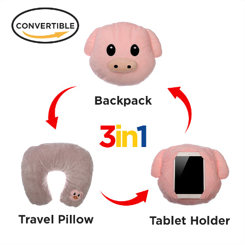 IU Emoji IU44 3 in 1 Piggy Emoji Pillow