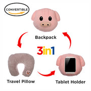 IU Emoji IU44 3 in 1 Piggy Emoji Pillow