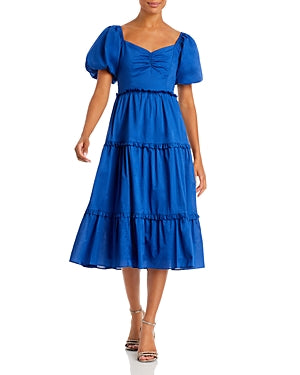 Lucy Paris Mischa Tiered Dress, Size XS