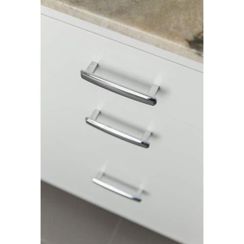 Lot of 2 Baldwin 4357150 Severin Cabinet Pull in Satin Nickel