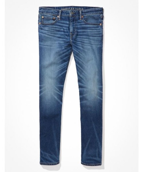 American Eagle Flex Straight Jeans Pant For Men - Blue, 32X30