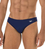Speedo Swimwear Mens Fitness Solar 1-in Swim Briefs, Navy Blue, Size 36