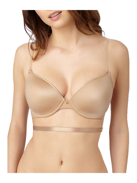 Le Mystere Dos Nu II Convertible Bra Natural 1122, Size 38B