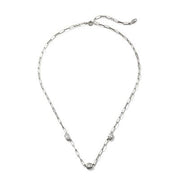 Eliot Danori Oval Cubic Zirconia Chain Necklace