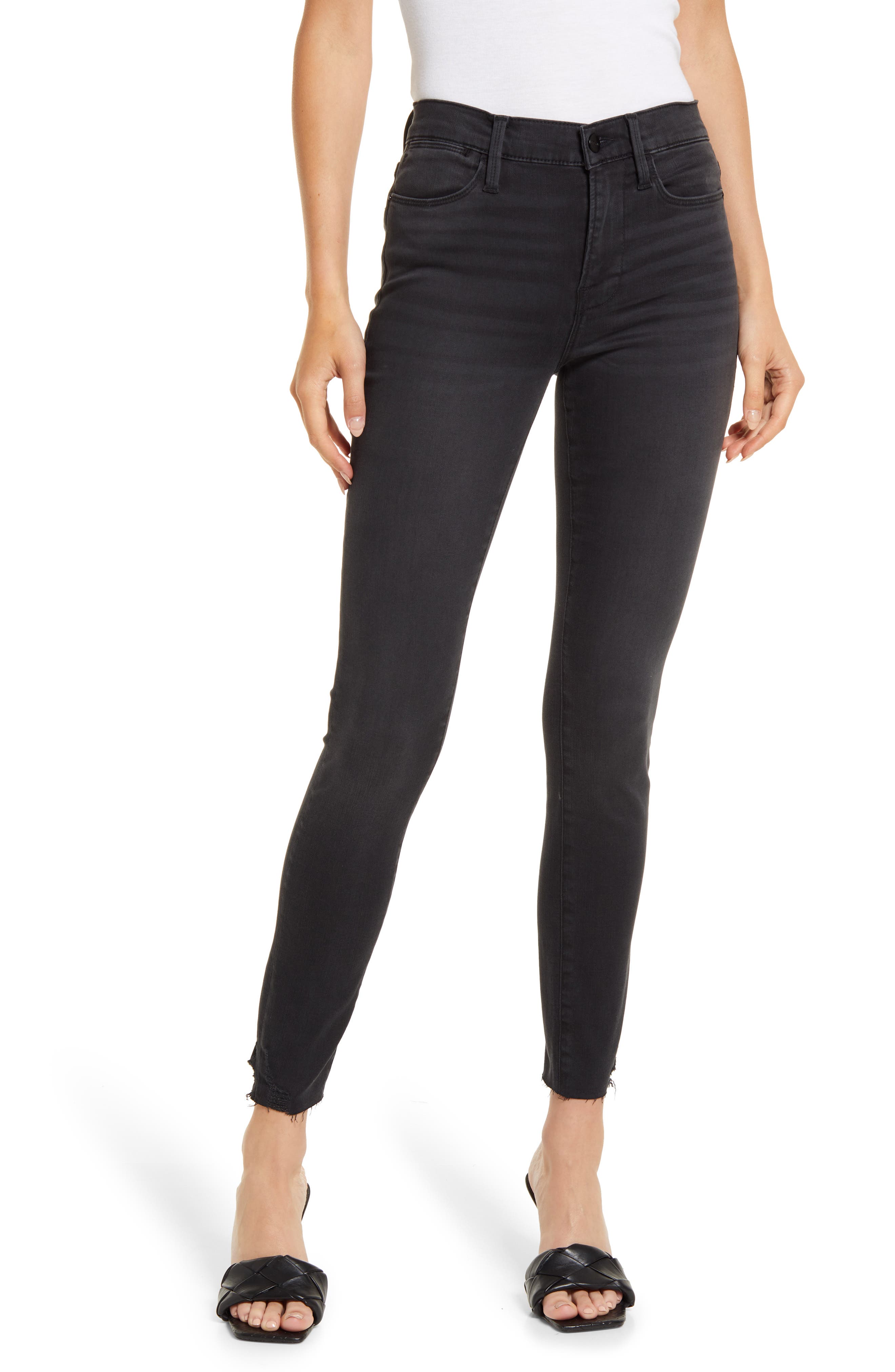 FRAME Le High Skinny Jeans in Billups Chew, Size 24