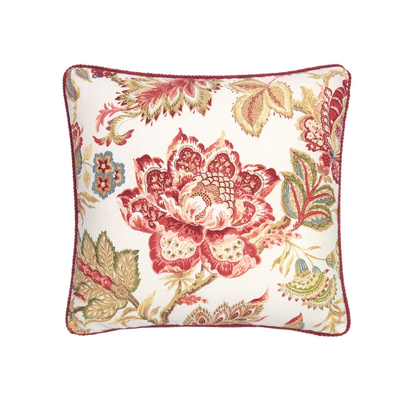 Rose Tree Emory Floral Decorative Pillow, 18″ x 18″ Bedding