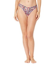 Hanky Panky Womens Decades Printed Signature Lace Low Rise Thong