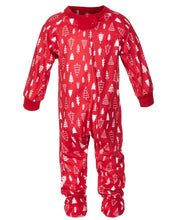 Family Pajamas Baby Matching Merry Trees Footed Pajama, 6–9 Months