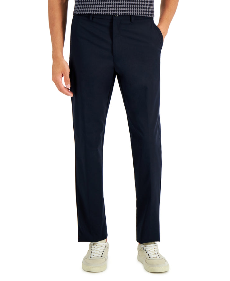 Tommy Hilfiger Men’s Modern-Fit Navy Tech Suit Separate Pants, 34X32