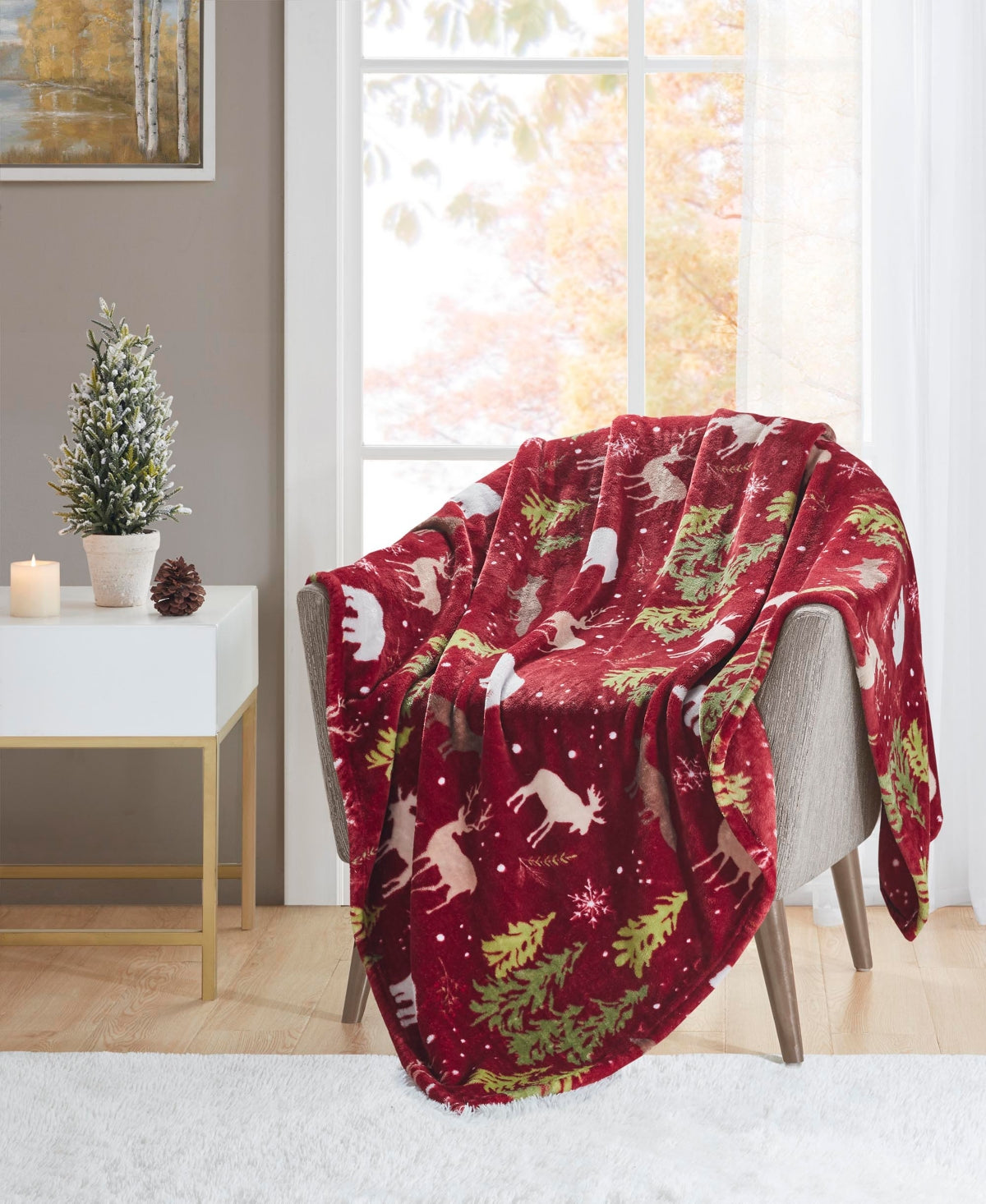 Charter Club Cozy Plush Throw 50 x 70