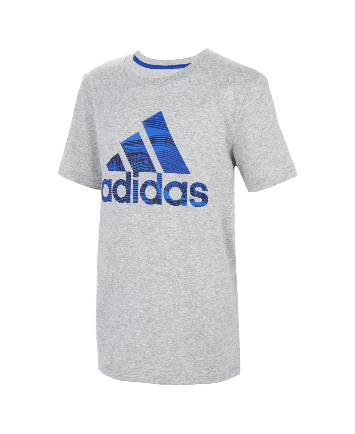 Adidas Big Boys Short Sleeve Aeroready Badge of Sport T-Shirt