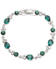 Givenchy Crystal Stone Flex Bracelet – Rhodium