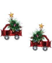 Holiday Lane Christmas Tree Car Stud Earrings