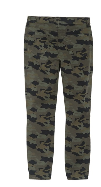 L'AGENCE Margot High Rise Camo Skinny Jeans, Camo Stone, 28