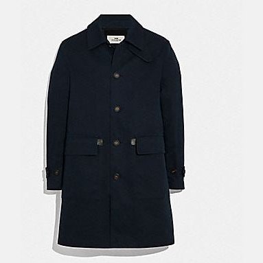 Coach mens overcoat best sale