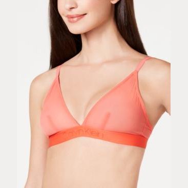 Calvin Klein Womens Unlined Triangle Bra QF4984