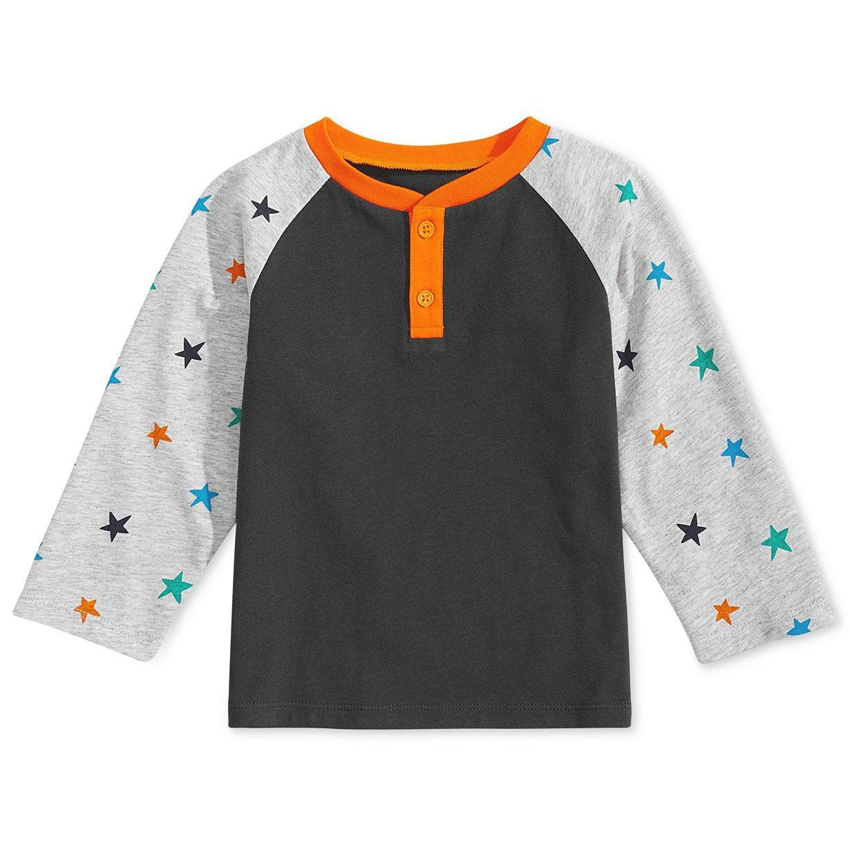 First Impressions Boys Long Sleeve Print T-Shirt