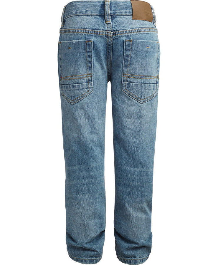 Tommy Hilfiger Big Boys Blue Rebel Jeans, Size 14