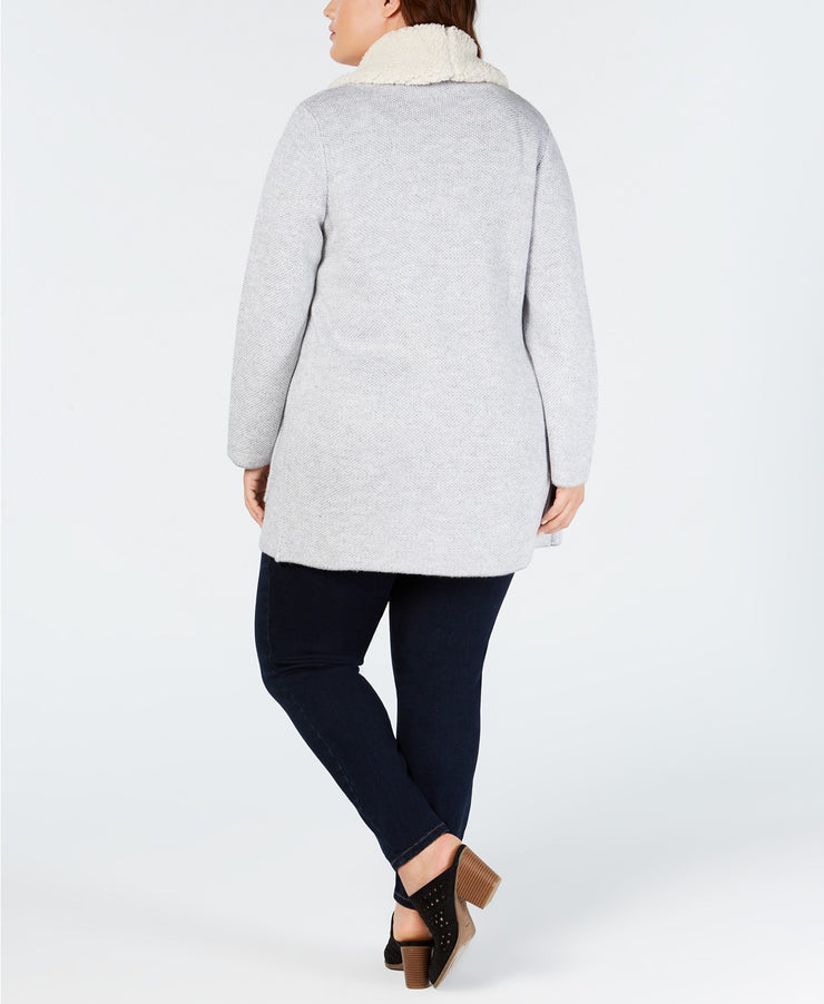 Style & Co. Womens Drapey Pocket Sweatercoat,Choose Sz/Color