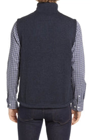 Polo Ralph Lauren Brushed Fleece Full Zip Vest, Navy, Size XL