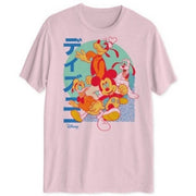 Disney the Group Mens Graphic Classic Fit T-Shirt - Soft Pink, Size Small