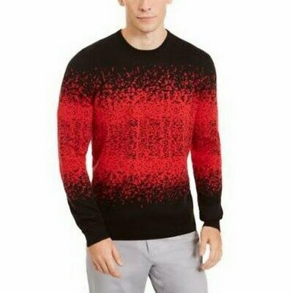 Alfani Men Rib Crewneck Sweater