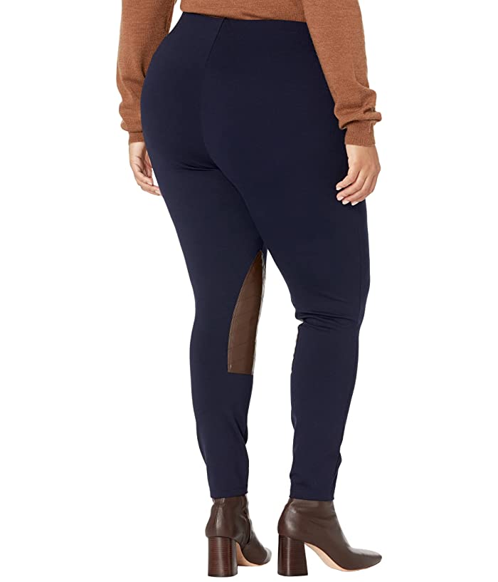 Lauren Ralph Lauren Plus Size Ponte Jodhpur Skinny Pants, Size 1X