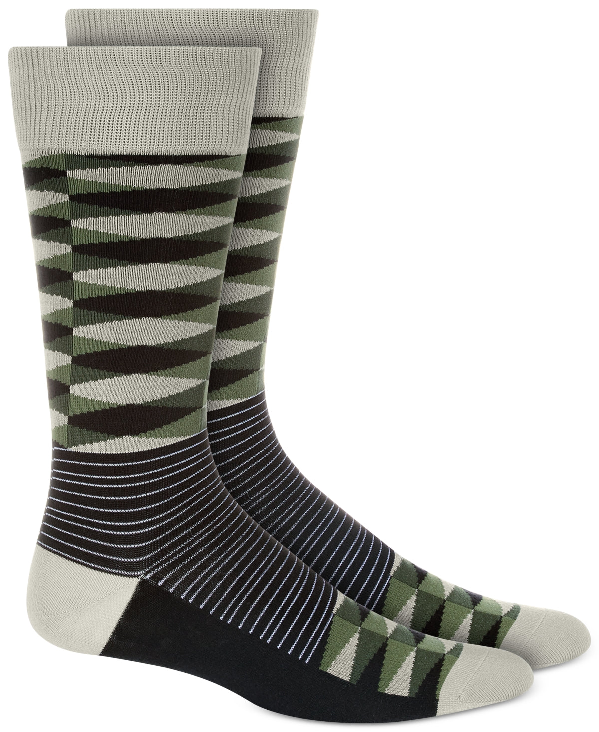 Alfani Mens Striped Dress Socks